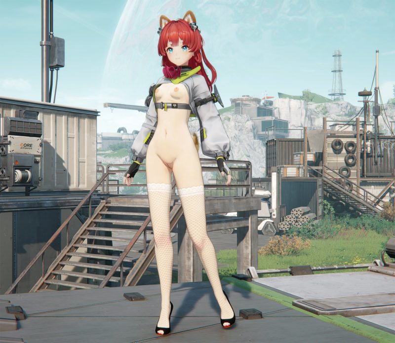 【终末地】Akekuri – Akekuri nude with Stocking and Heels-小椿