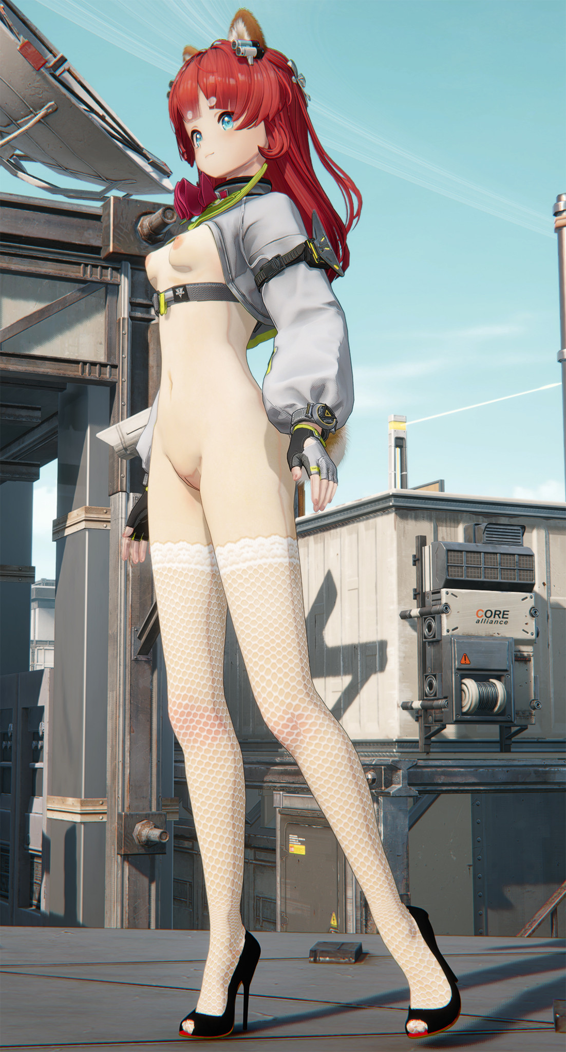 Akekuri nude with Stocking and Heels预览图