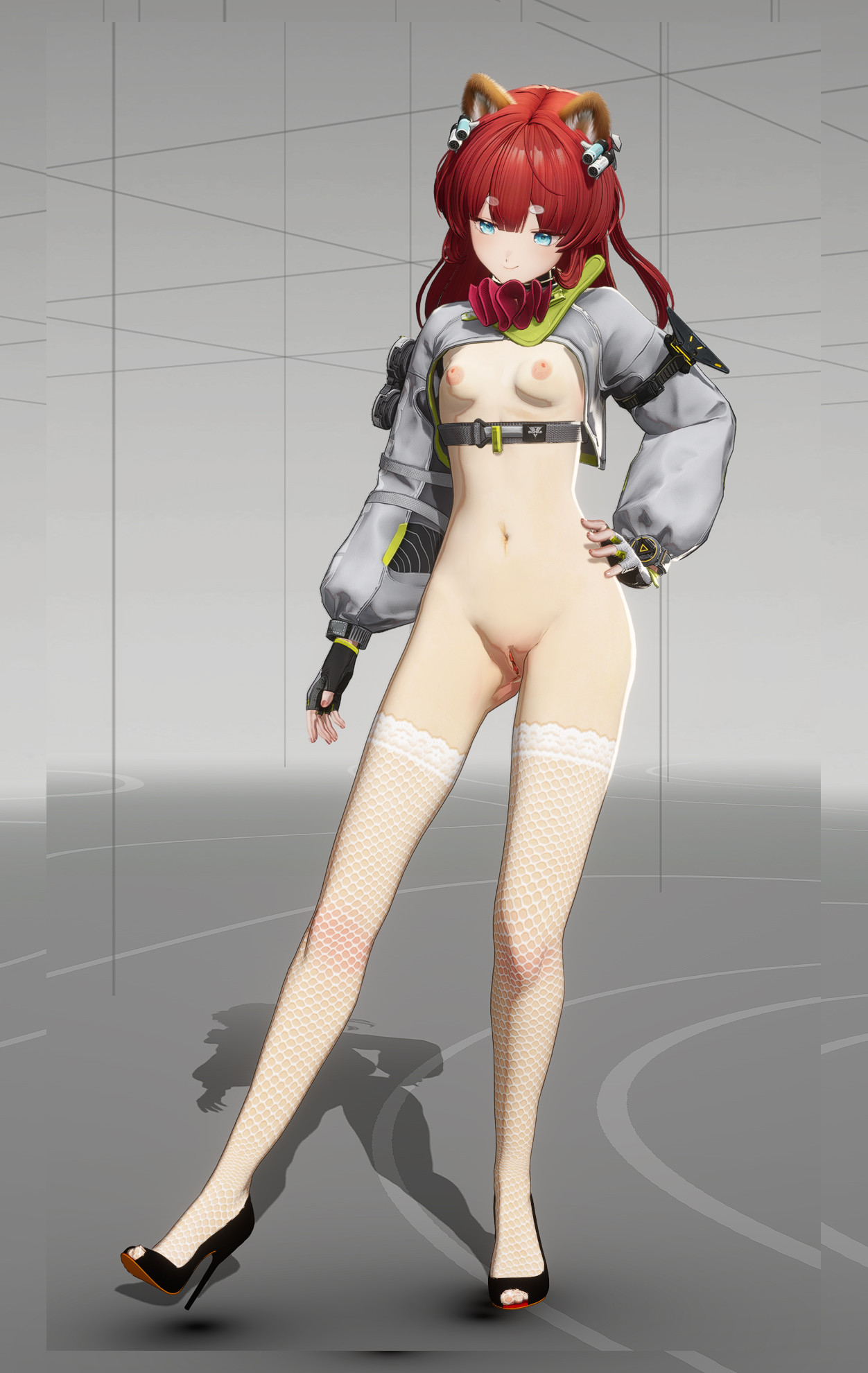 Akekuri nude with Stocking and Heels预览图